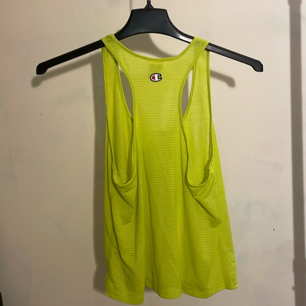 Champion Flowy Cropped Racerback Tank